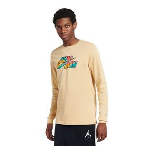 NIKE Air Jordan Jumpman Flight MVP Long Sleeve T-Shirt DQ7364-252 Men's 2XL